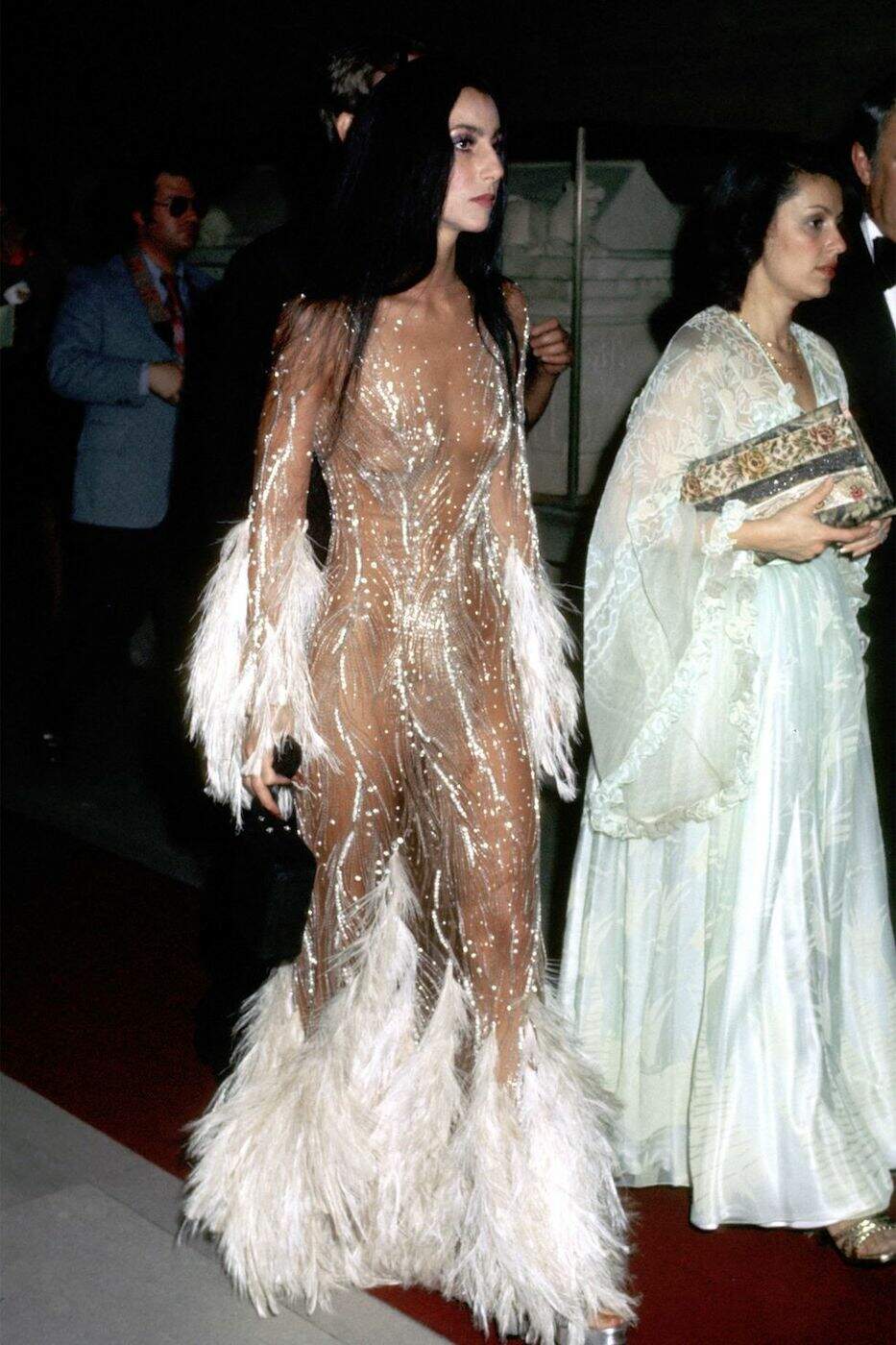 Cher no Met Gala 1974 (Foto: Reprodução)