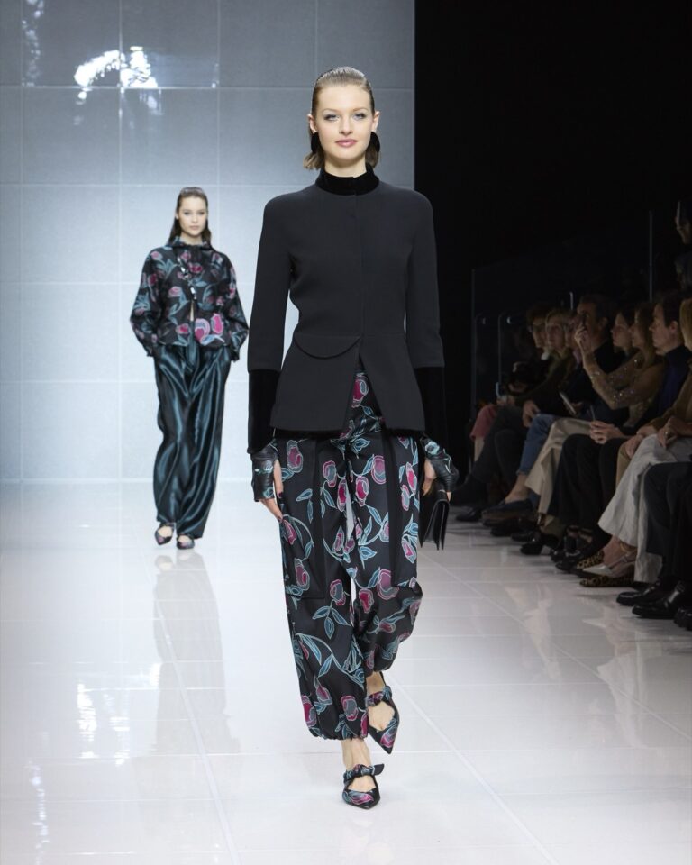 Giorgio Armani Inverno 2024. - Foto: Divulgaçao