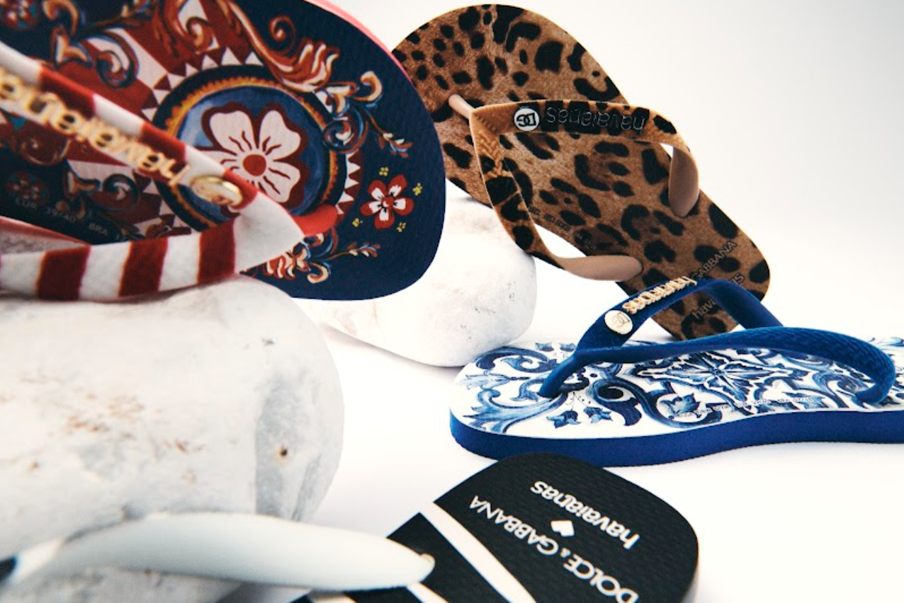 Havaianas E Dolce &Amp; Gabbana Lançam Chinelos De 350 Reais- Revista Estilo