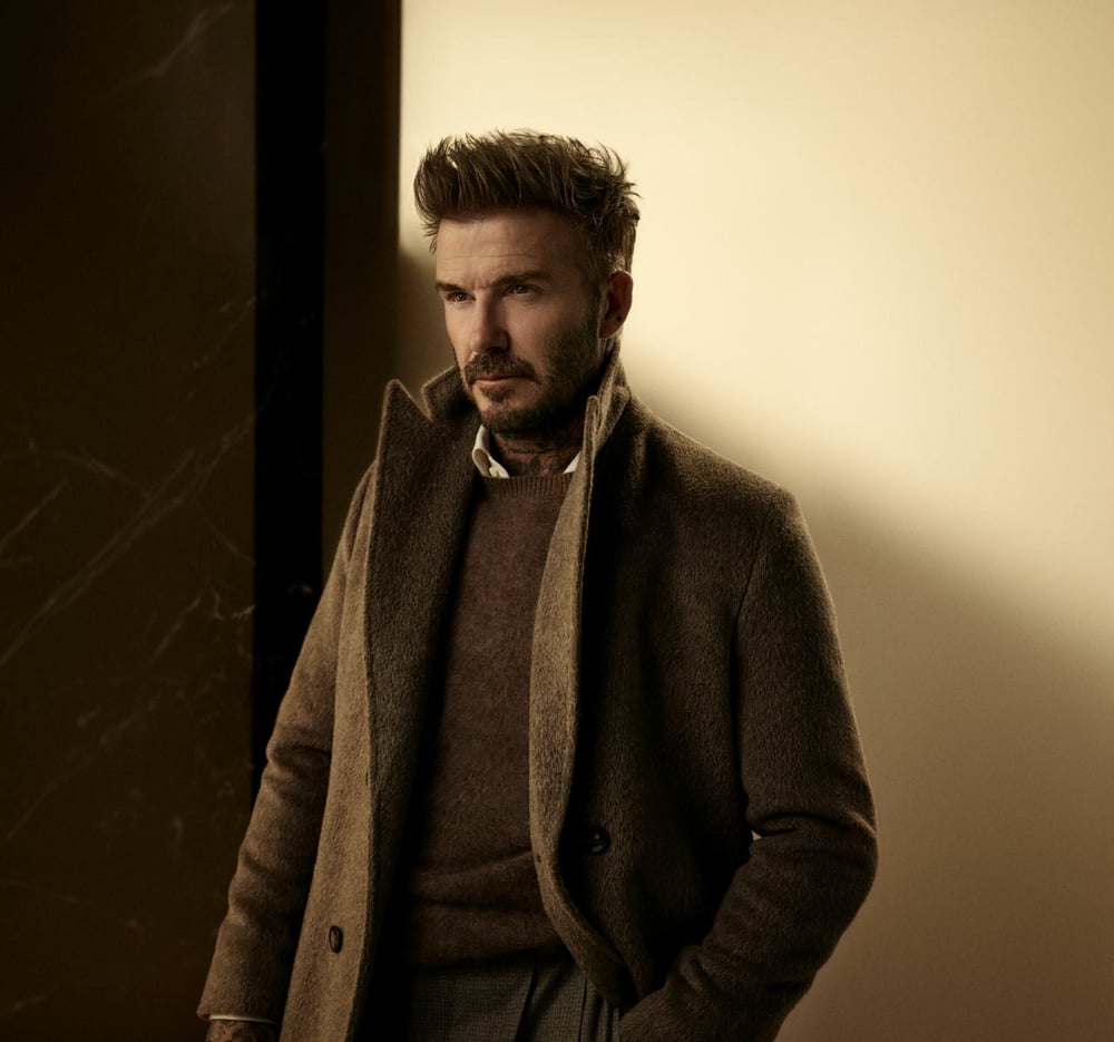 David Beckham E Hugo Boss - Revista Estilo