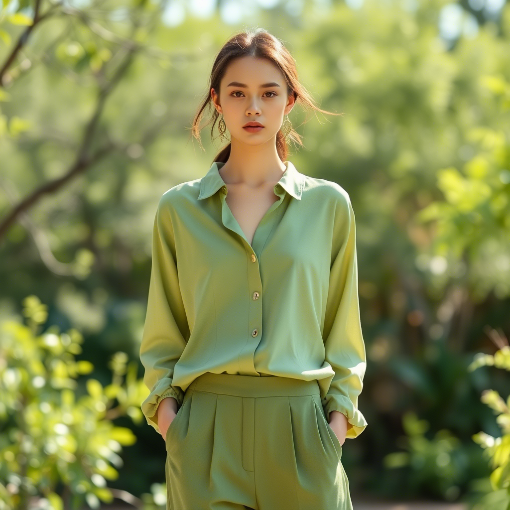 Cores Sofisticadas - Roupa Cor Verde Musgo