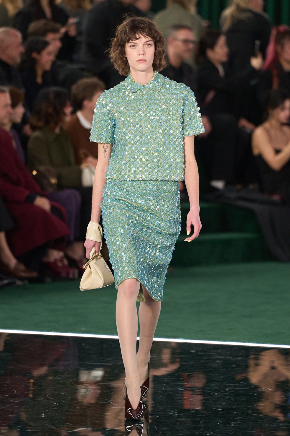 cores para inverno 2025 - Tendências de Moda - Gucci Inverno 25 — Foto: Getty Images