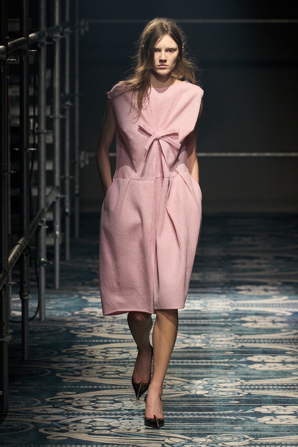 cores para inverno 2025 - Tendências de Moda - Prada Inverno 25 — Foto: Getty Images