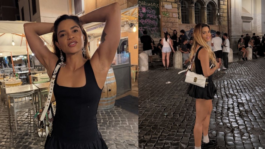 Lucy Alves aposta em saia balonê e encanta fãs em passeio fashionista por Roma - Gazeta Mercantil